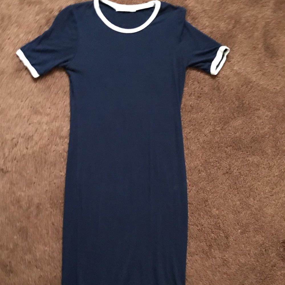 Long Navy Dress